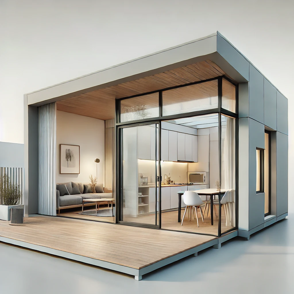 Rumah Kecil dengan Konsep Terbuka