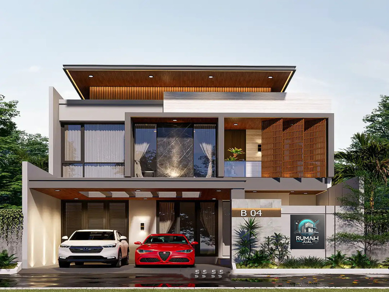 Desain Rumah Minimalis Tiga Kamar Tidur Dengan Konsep Elegan