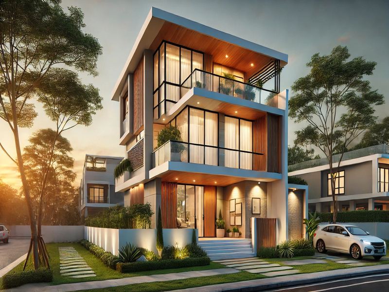 Inspirasi Desain Rumah Modern Minimalis 2 Lantai Elegan 2025