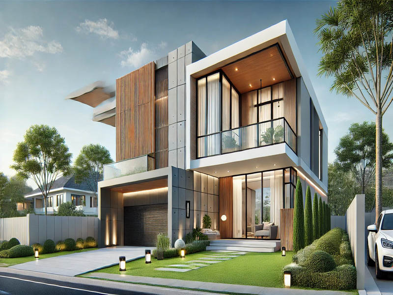 Inspirasi Desain Eksterior Rumah Modern, Hunian Nyaman Untuk Keluarga