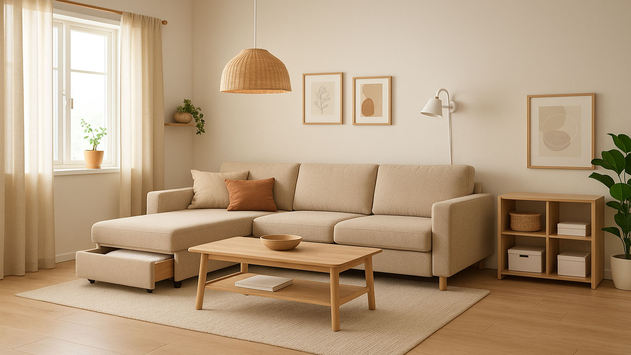Inspirasi Dekorasi Ruangan Rumah Kecil Dengan Furnitur Fungsional, Elaborasi dan Multifungsi