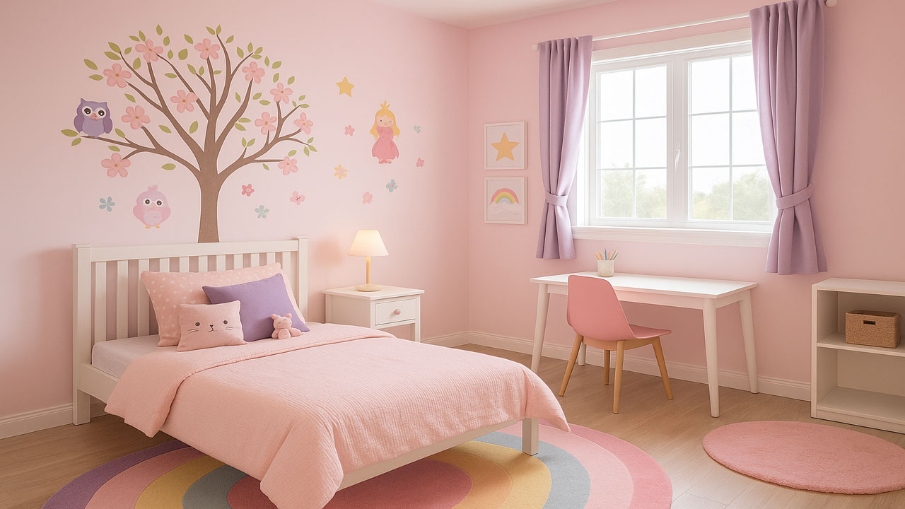 Ide Dekorasi Ruangan Kamar Anak Perempuan, Bikin Si Cantik Full Happy
