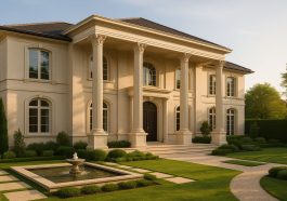 Ide Desain Rumah Dengan Taman Minimalis 2 Lantai Bertema Klasik Eropa