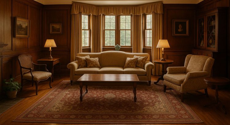 Inspirasi Desain Rumah Tua Vintage, Konsep Rumah Dengan Interiror dan Furnitur Klasik