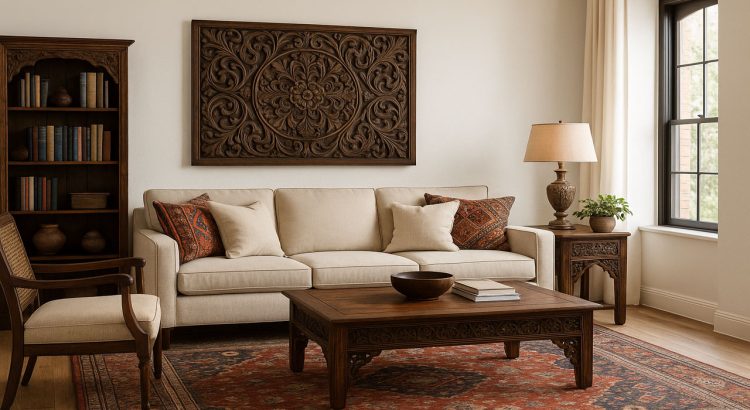 Trend Dekorasi Furnitur Ruang Tamu Tradisional Dengan Desain Interior Modern