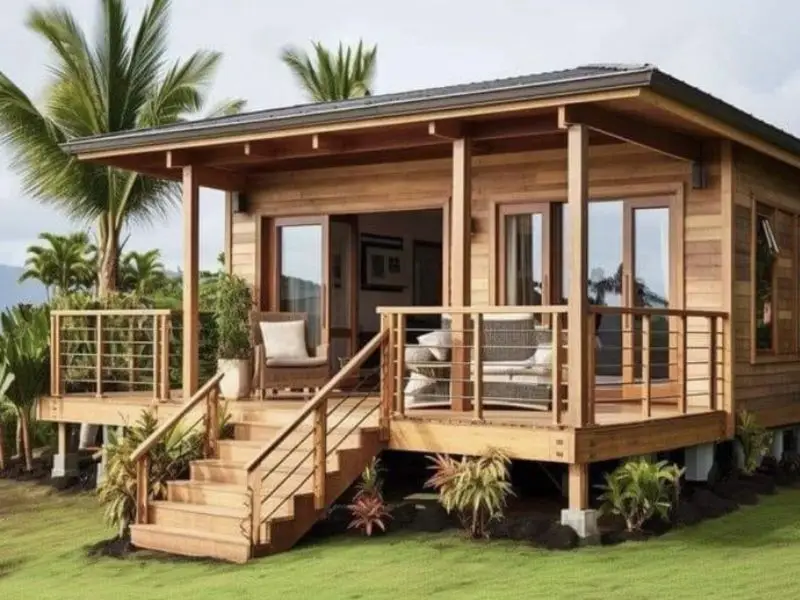 Rumah Kayu Modern