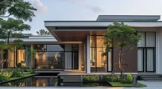 Rumah tropis modern