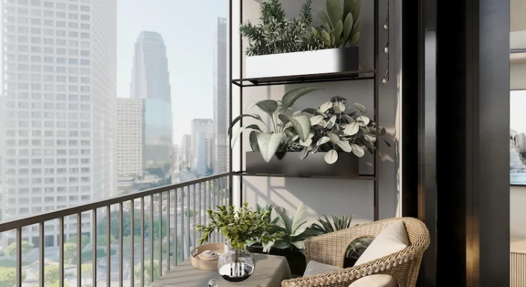 dekorasi balkon kecil