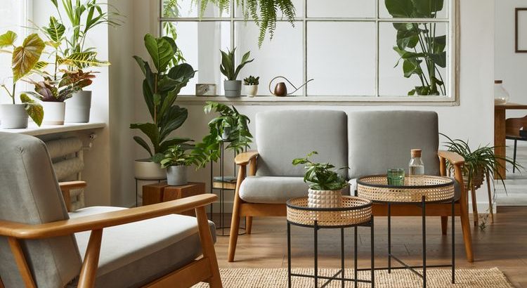 Dekorasi dan furnitur minimalis