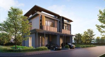 Desain Rumah Industrial Modern dengan Aksen Kayu dan Besi