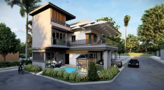 Rumah Modern 3 Lantai