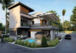 Rumah Modern 3 Lantai