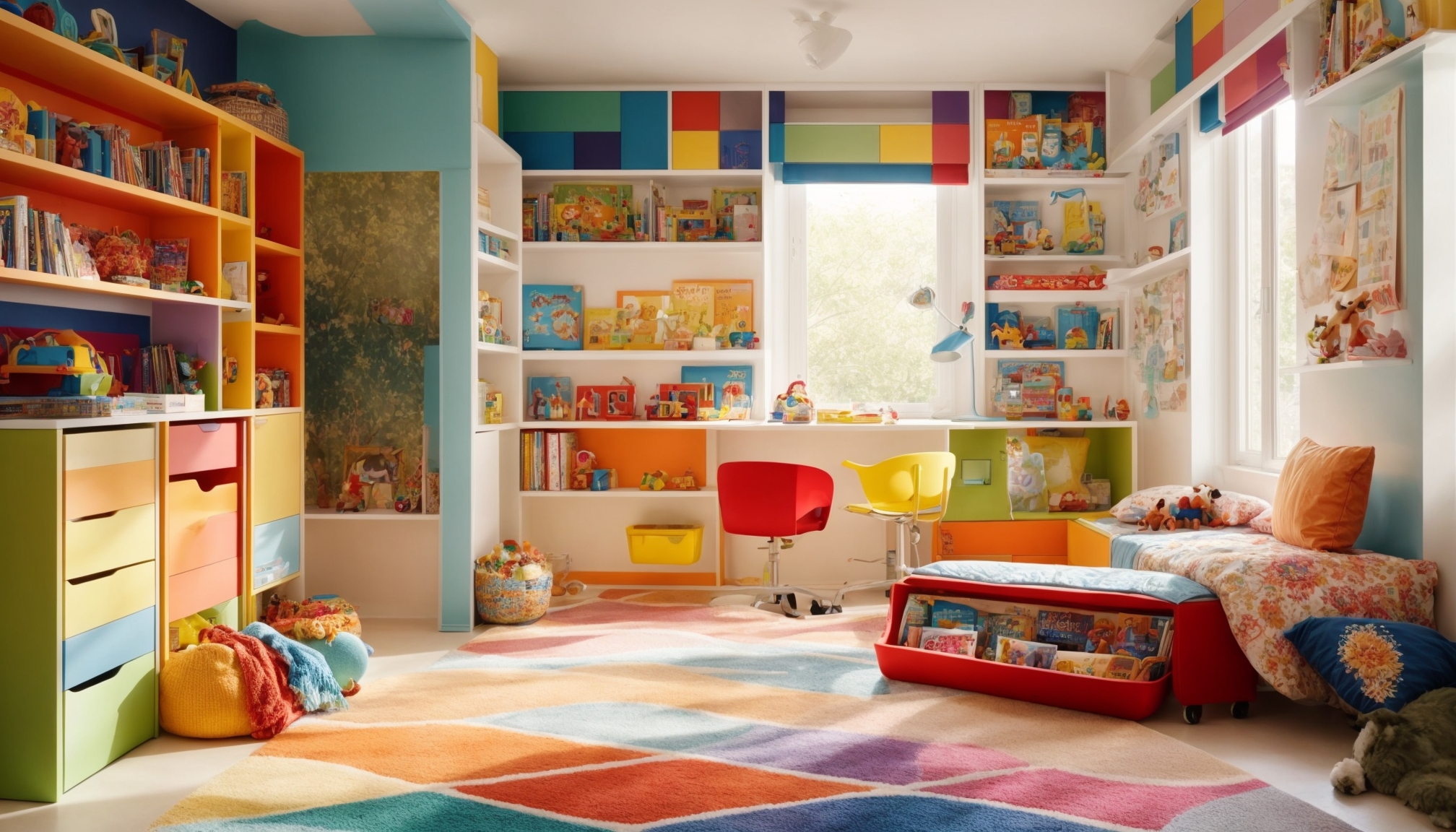 Desain Kamar Anak Edukatif Penuh Warna untuk Tumbuh Kembang Optimal