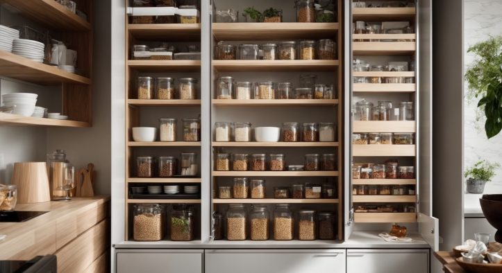 Ide Pantry Stylish untuk Dapur Sempit yang Fungsional dan Estetik